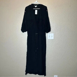 Helmut Lang drawstring waist dress size 6